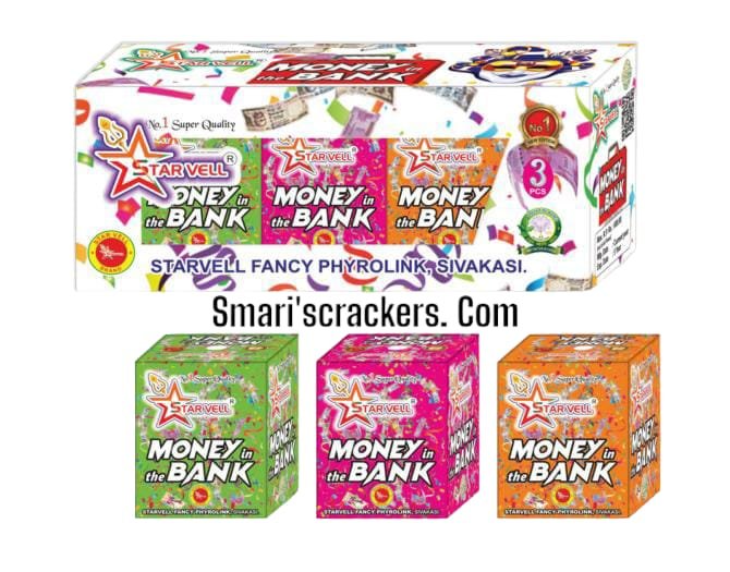 MOMEY IN THE BANK ( 3 PCS )