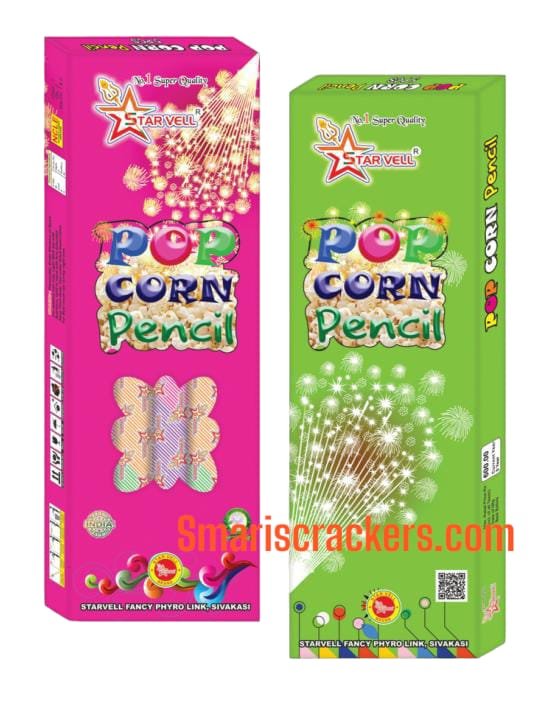 POP CORN PENCIL ( 5 PCS )