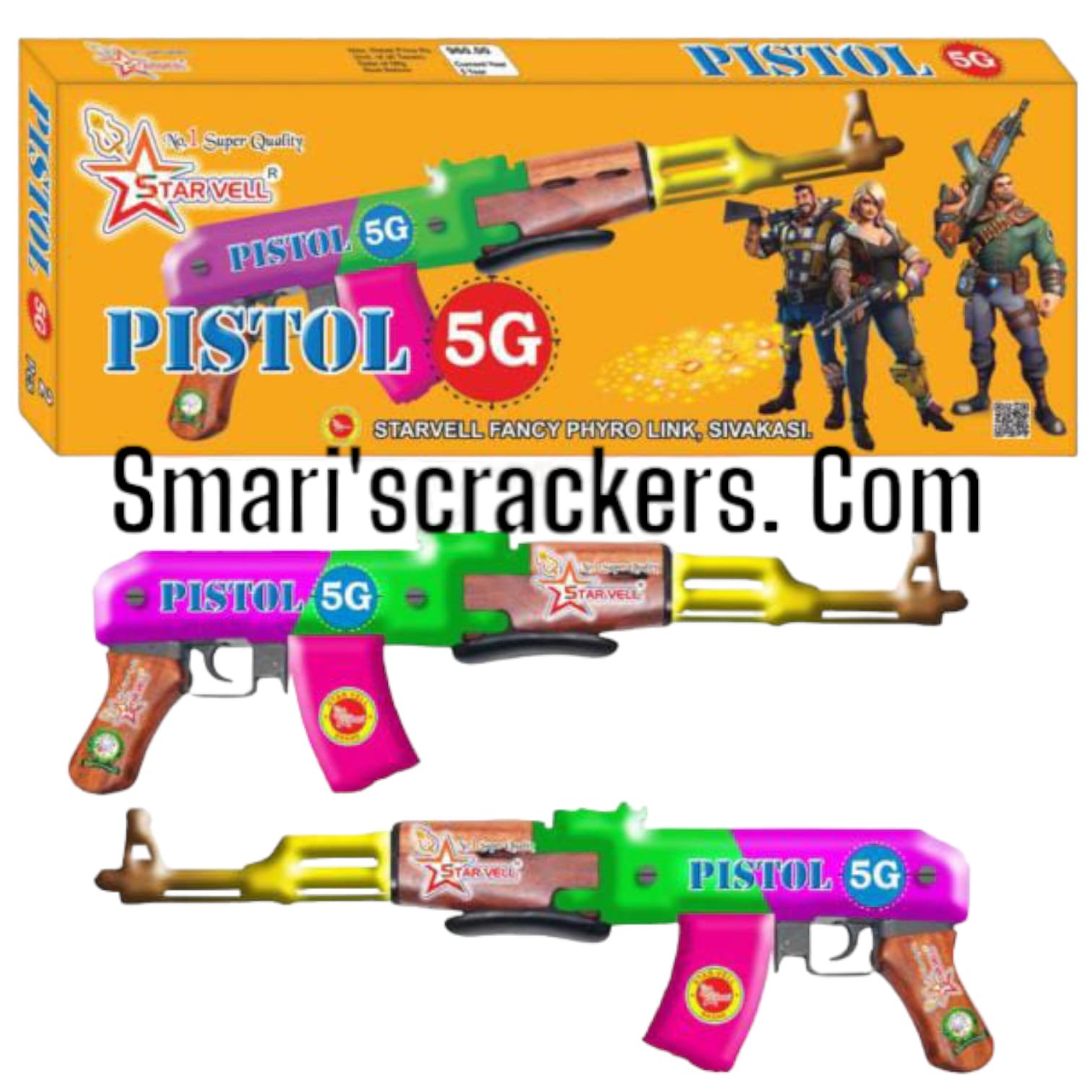 PISTOL 5G (2 PCS )