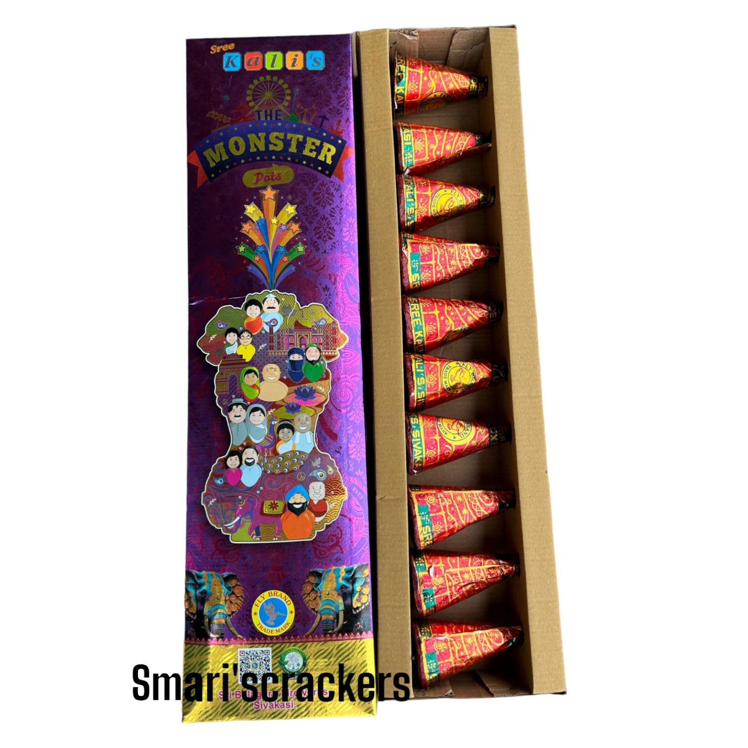 MONSTER POTS (10 PCS )